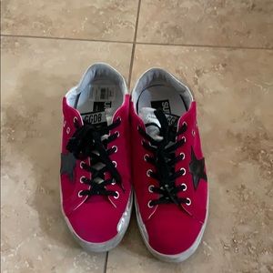 Pink golden goose sneakers excellent condition